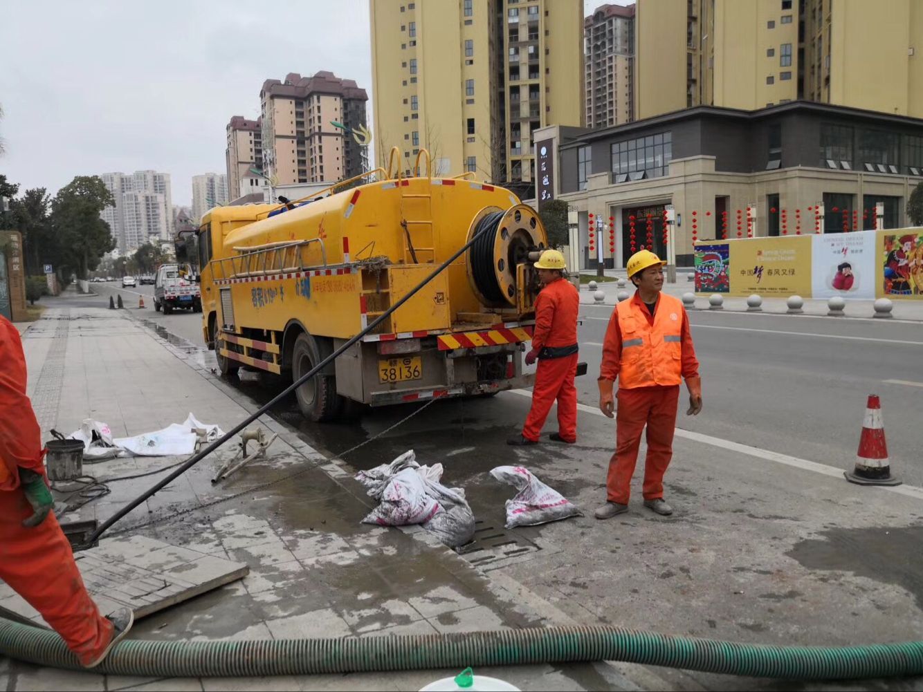 井研排污管道清淤-管道清洗